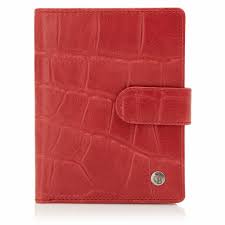 dames portemonnee rood