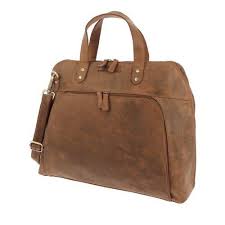 leren tas laptop dames