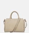 dames leren handtas