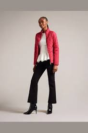 ted baker tas zwart leer