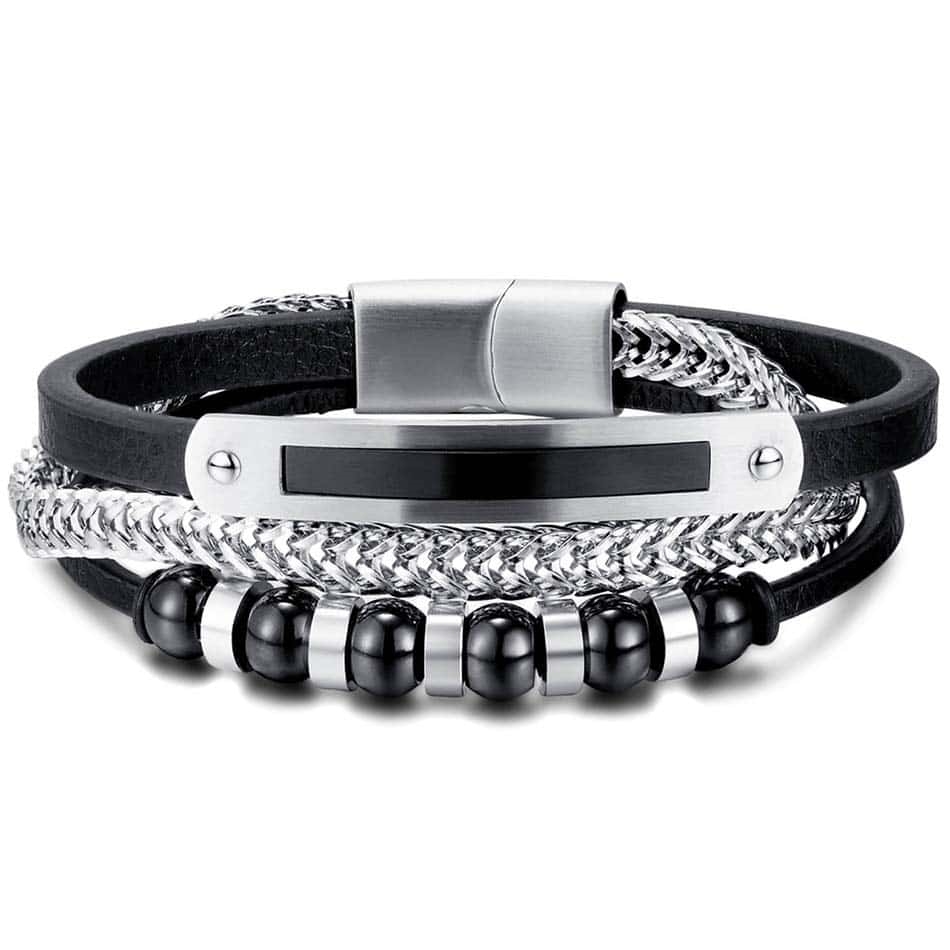 mannen armband staal