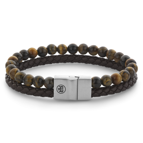 mannen sieraden leer