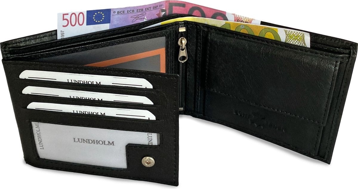 portemonnee heren veel pasjes