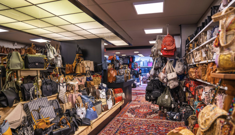 lederen tassen winkel