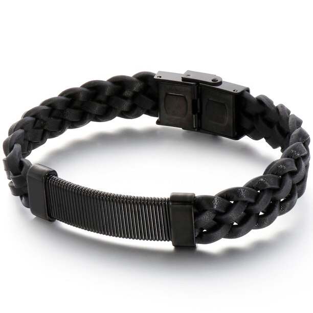 leren jongens armband