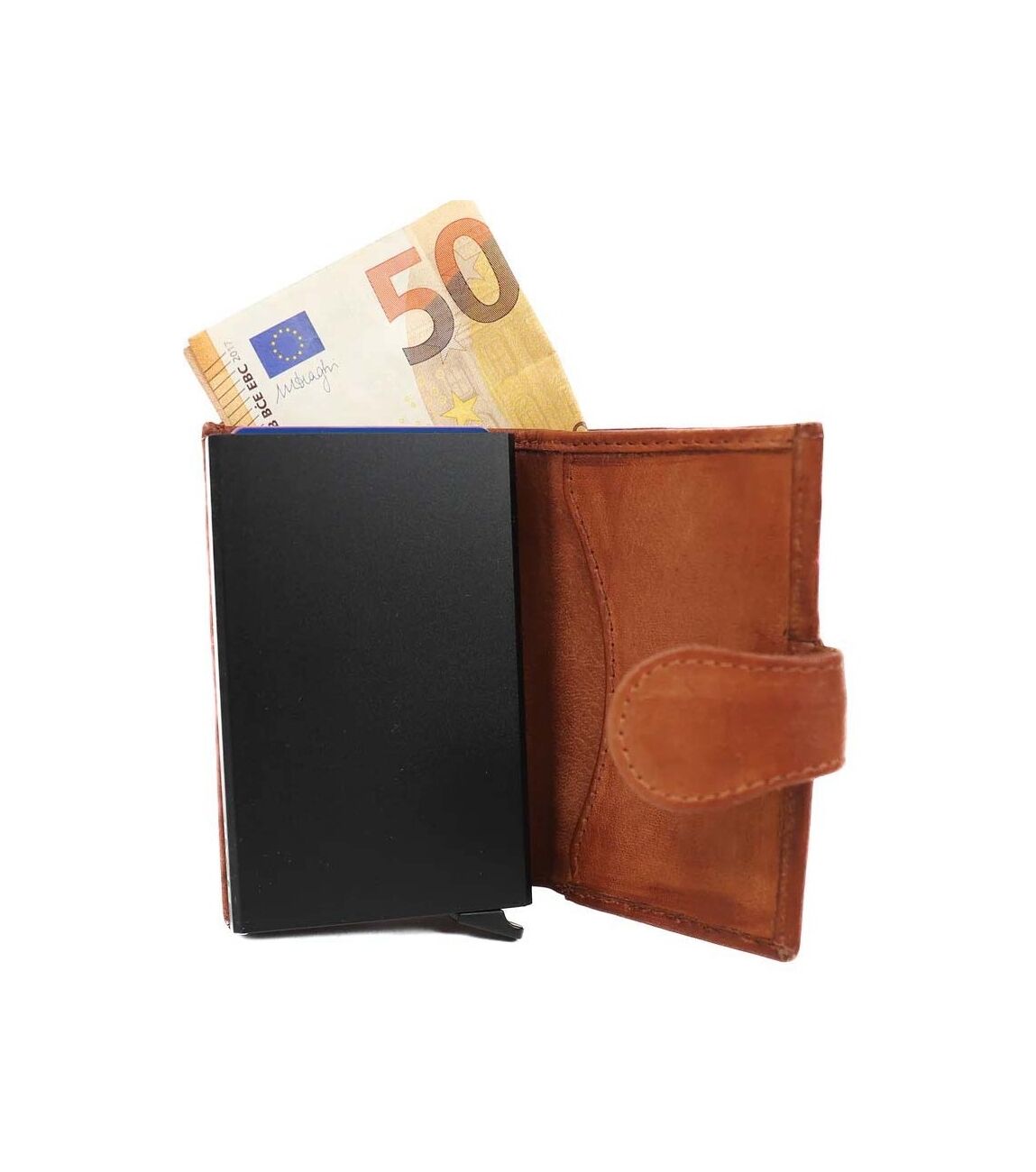 pasjeshouder en portemonnee