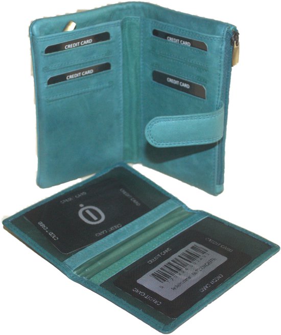 dames portefeuille leder