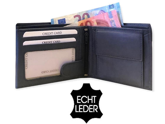 portemonnee heren leder