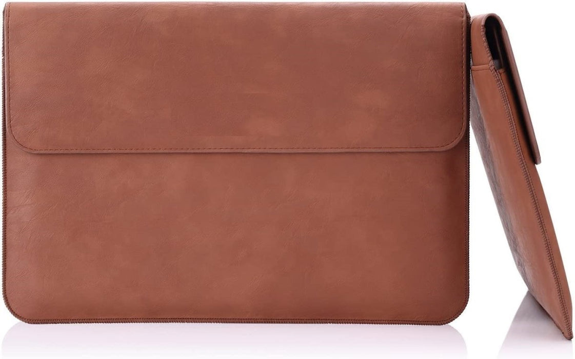 laptop tas leer